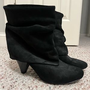 Steve Madden Black Bootie Heels